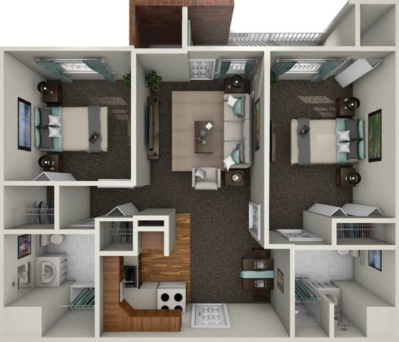 Floor plan drawing: Janning